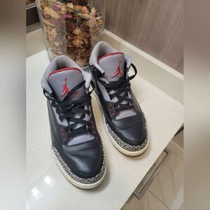 Nike Jordan 3 Retro OG Mid Black Cement Size 12